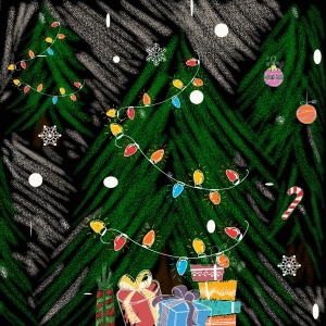 A Child's Christmas Forest